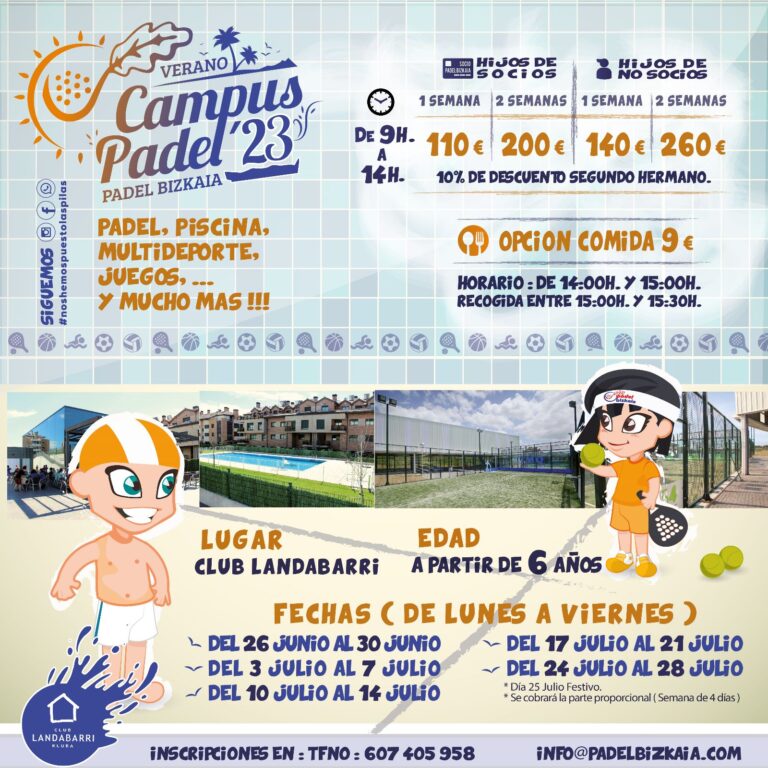 Verano Campus Pádel 23