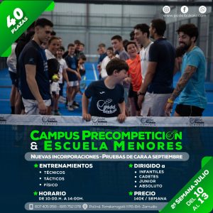 Campus Precompetición & Escuela Menores