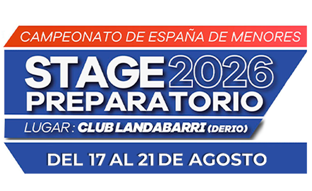Vuelve el Stage Preparatorio para el Campeonato de España de Menores 2026