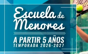 Abiertas las inscripciones para la Escuela de Menores Padel Bizkaia 2026/2027